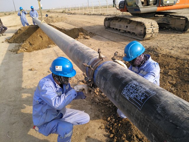 六公司楚攀天然气管道工程打火开焊暨管道建设全面启动